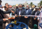 افتتاح همزمان ۱۳۰۰ هکتار اجرای سیستم نوین آبیاری در شهرستان دلگان با حضور وزیر جهاد کشاورزی