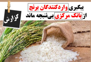 پیگیری واردکنندگان برنج از بانک مرکزی بی‌نتیجه ماند