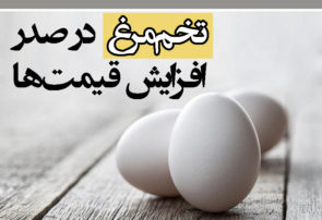 تخم‌مرغ در صدر افزایش قیمت‌ها + جدول