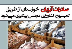 صادرات آبزیان خوزستان از طریق کمیسیون کشاورزی مجلس پیگیری می‌شود
