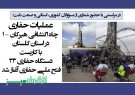 عملیات حفاری چاه اکتشافی هیرکان – 1 در استان گلستان با کاربست دستگاه حفاری 33 فتح ملی حفاری آغاز شد