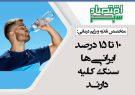 ۱۰ تا ۱۵ درصد ایرانی‌ها سنگ کلیه دارند/ آب زیاد بنوشید