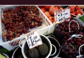 رکورد جدید قیمت مواد غذایی در انگلیس